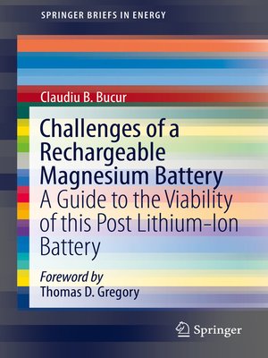 cover image of Challenges of a Rechargeable Magnesium Battery
